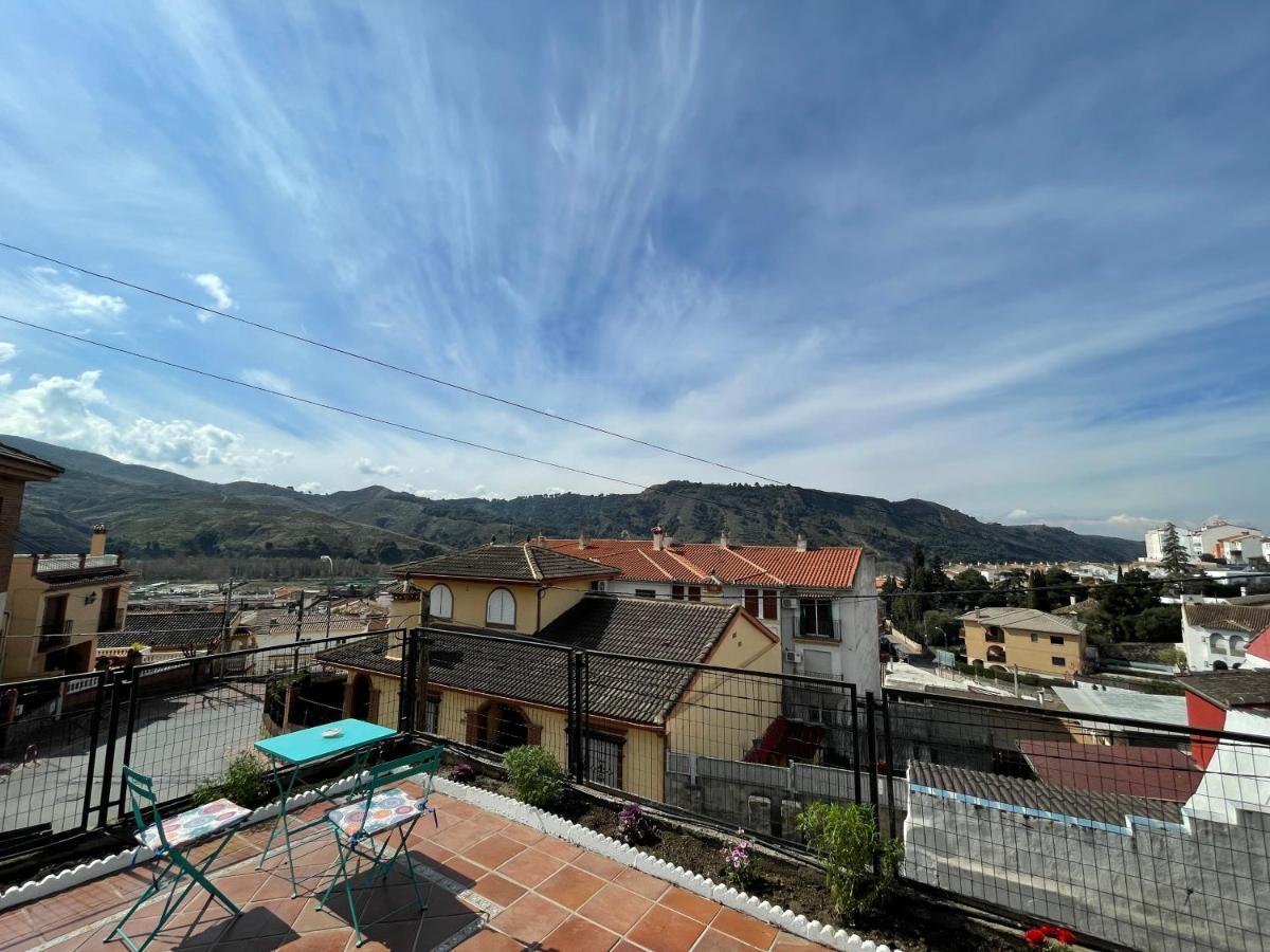 Casa Rural Vistablanca En Una Sola Planta Con Bonitas Vistas Y Piscina - Junto A La Capital Y La Alhambra Cenes De La Vega Esterno foto