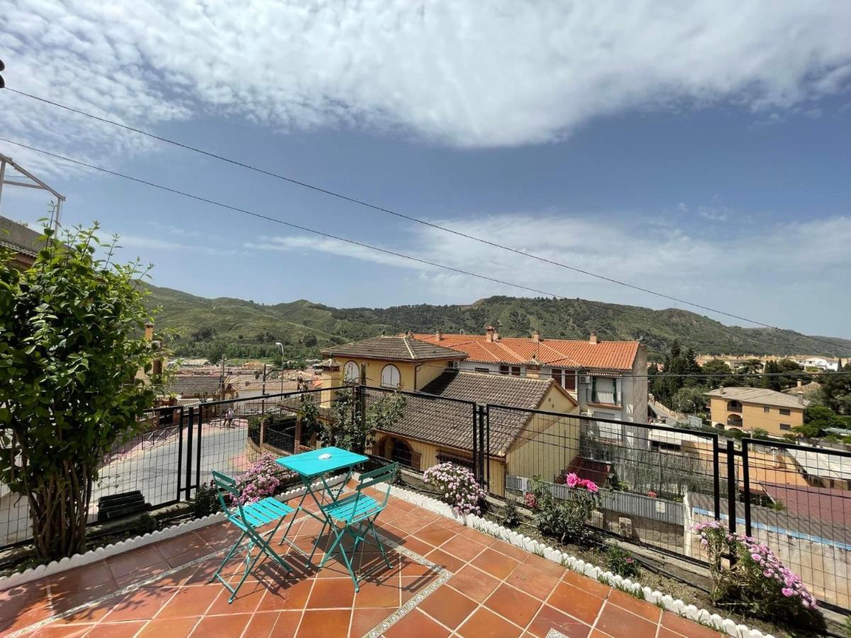 Casa Rural Vistablanca En Una Sola Planta Con Bonitas Vistas Y Piscina - Junto A La Capital Y La Alhambra Cenes De La Vega Esterno foto