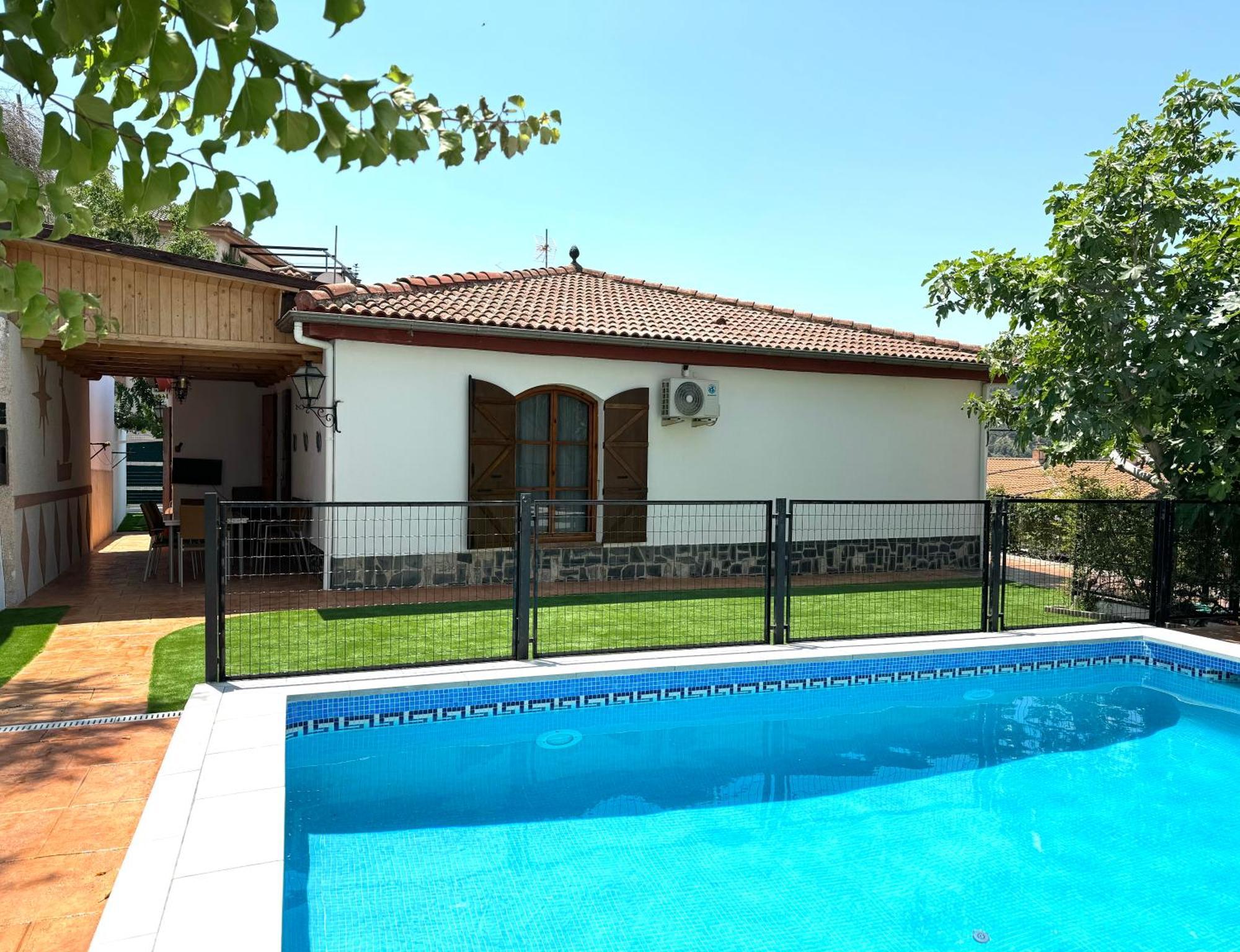 Casa Rural Vistablanca En Una Sola Planta Con Bonitas Vistas Y Piscina - Junto A La Capital Y La Alhambra Cenes De La Vega Esterno foto