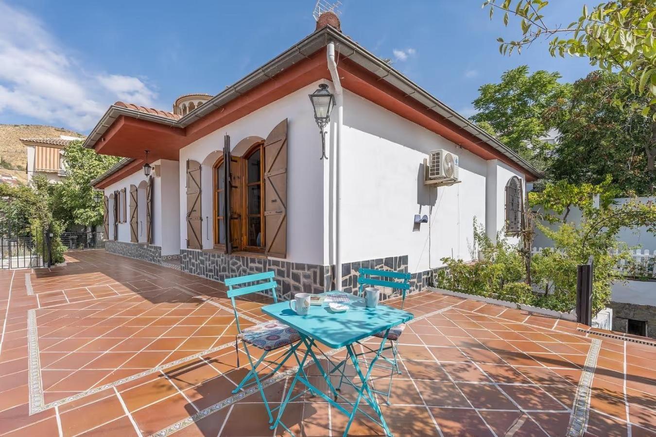 Casa Rural Vistablanca En Una Sola Planta Con Bonitas Vistas Y Piscina - Junto A La Capital Y La Alhambra Cenes De La Vega Esterno foto
